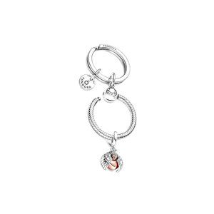 Pandora ALE S925 Club 2022 Ladybird  &  Heart Dangle Charm